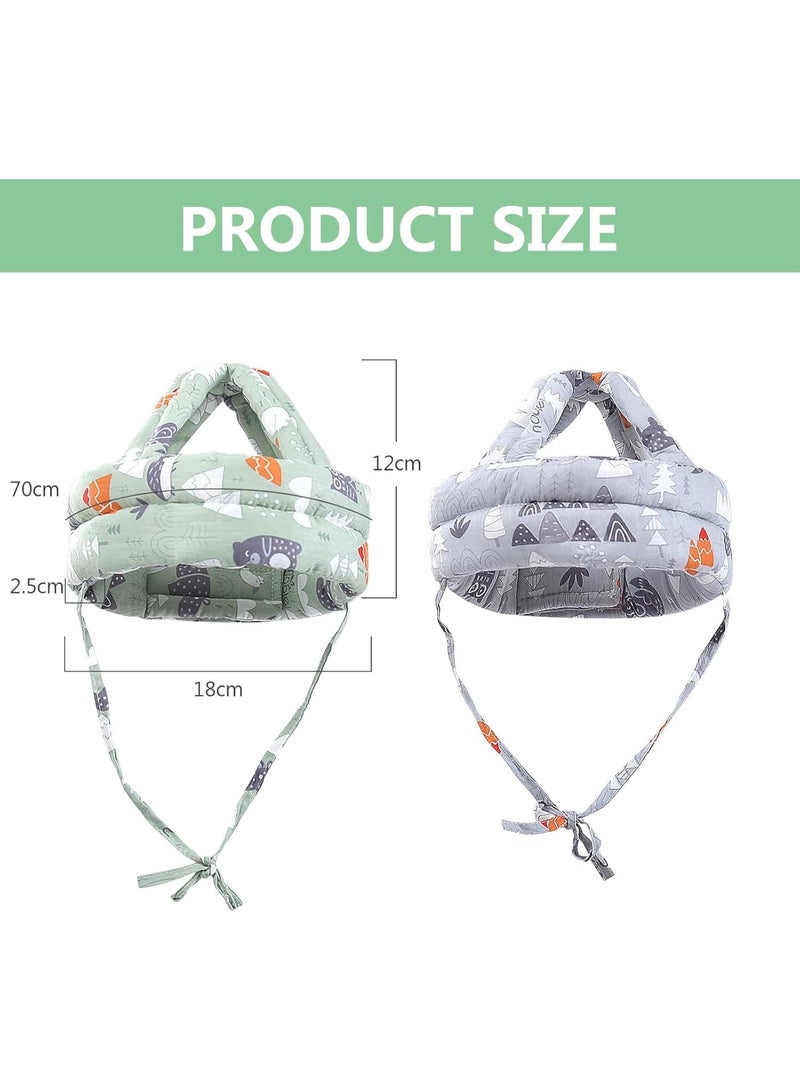 ممز بلانيت خوذة أمان لحمايه الرأس للأطفال ، مصنوعة القطن الصديق للبشرة، خفيفة الوزن وجيدة التهوية عمر 6 أشهر إلى 5 سنوات، هديه قيمه للأطفال - Image 4